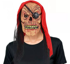 Maschera teschio pirata