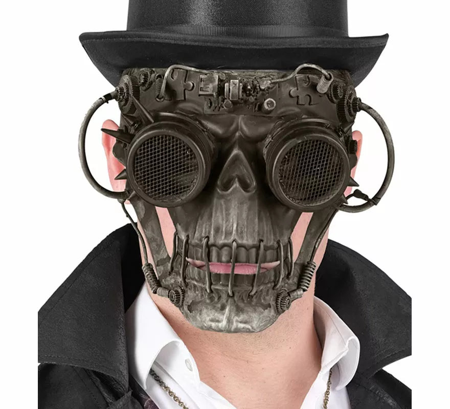 Translation missing: it.Máscara de Calavera Steampunk