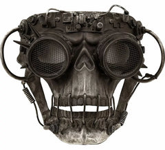 Maschera teschio steampunk