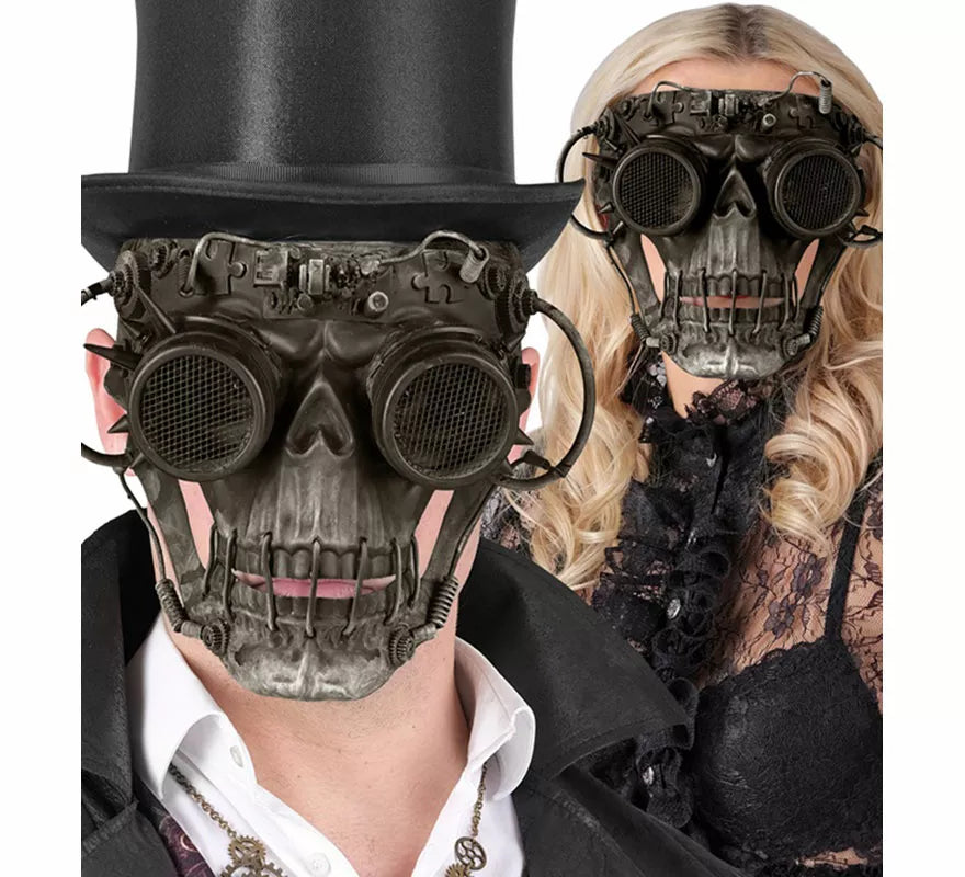 Translation missing: it.Máscara de Calavera Steampunk