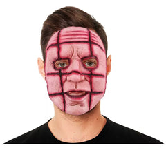 Maschera facciale a scacchi