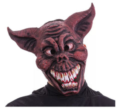 Maschera da Demone Sorridente in Schiuma di 31x6x28 cm