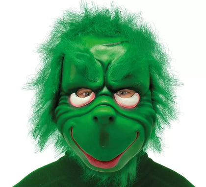 Máscara de Duende Verde Gruñón