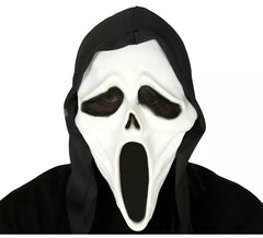 Máscara de Fantasma Asesino con Capucha