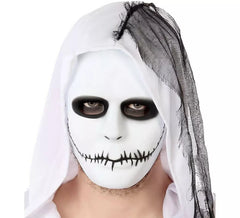 Maschera da Fantasma con la bocca cucita