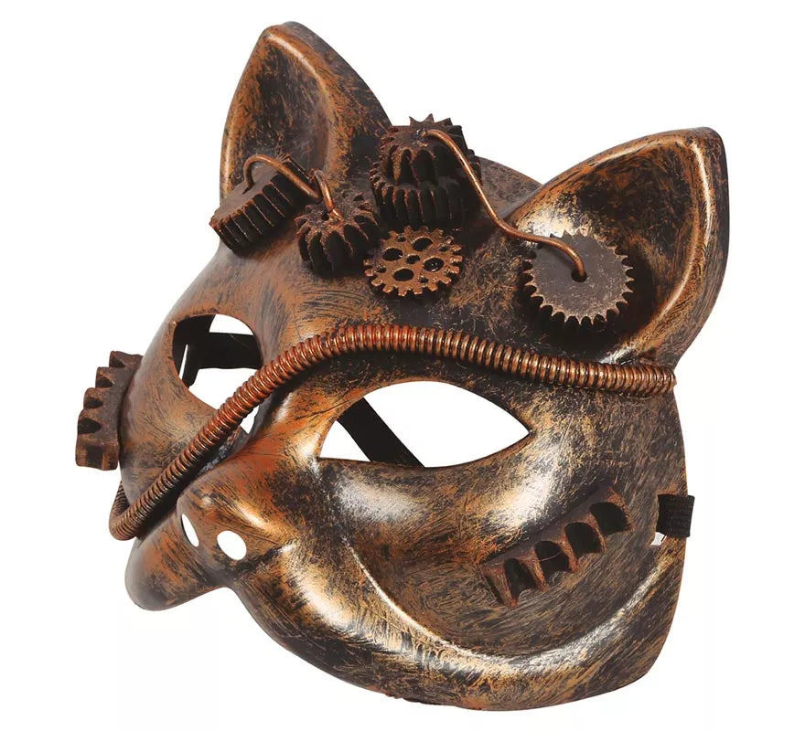 Translation missing: it.Máscara de Gato Steampunk