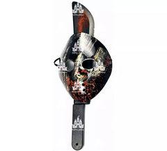 Maschera da hockey con machete