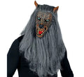 Máscara de Hombre Lobo con Pelo