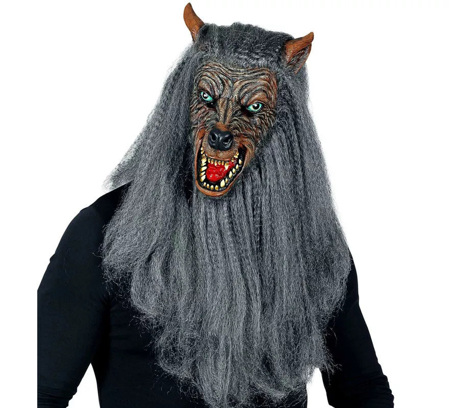 Translation missing: it.Máscara de Hombre Lobo con Pelo