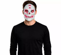Maschera da Joker sinistra con luce