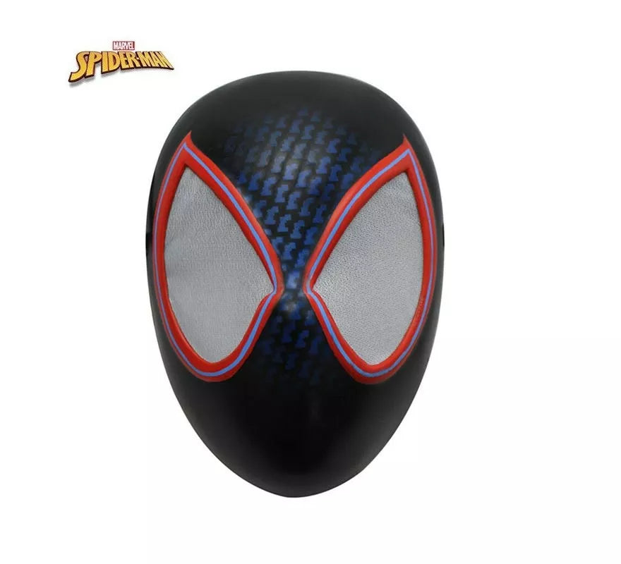 Translation missing: it.Máscara de Miles Morales Spiderverse negro y rojo adulto