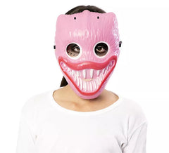 Maschera da mostro abbraccio rosa dei videogiochi