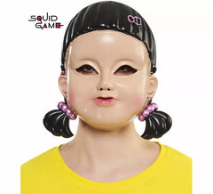 Máscara de Muñeca del Juego del Calamar
