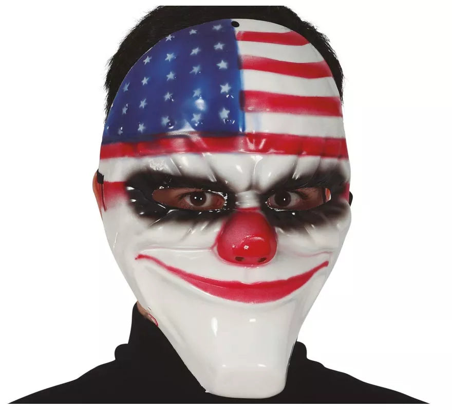 Translation missing: es.Máscara de Payaso Bandera América