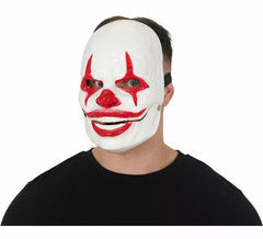 Maschera da clown con bocca a fessura
