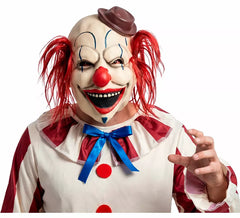 Maschera da clown del campo di mais