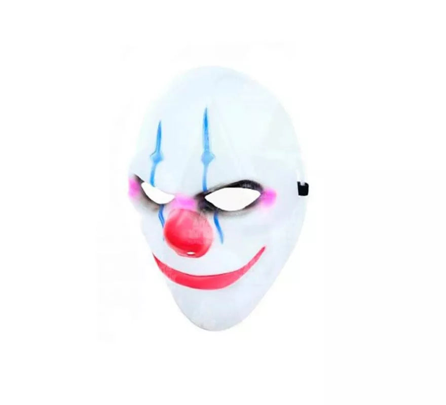 Translation missing: it.Máscara de Payaso Happy blanco