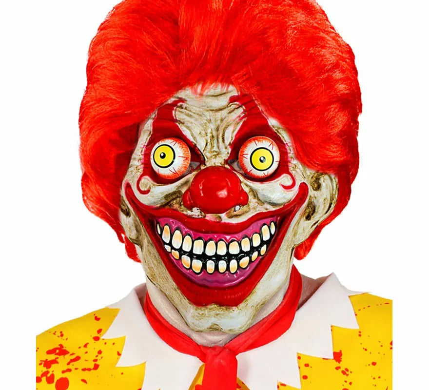 Translation missing: it.Máscara de Payaso Psicópata con Ojos Saltones