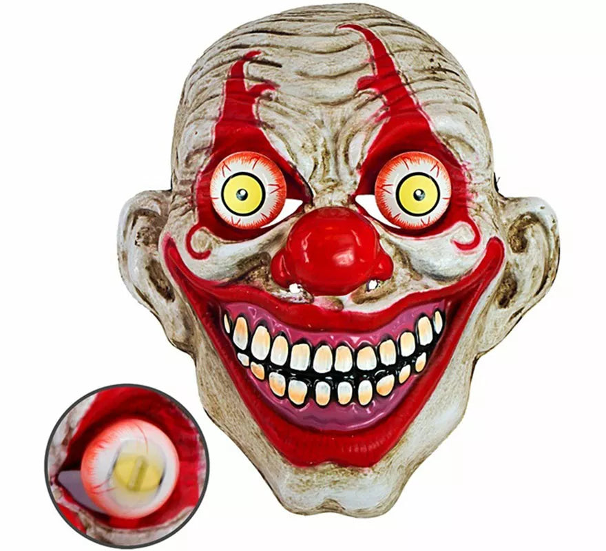 Translation missing: es.Máscara de Payaso Psicópata con Ojos Saltones