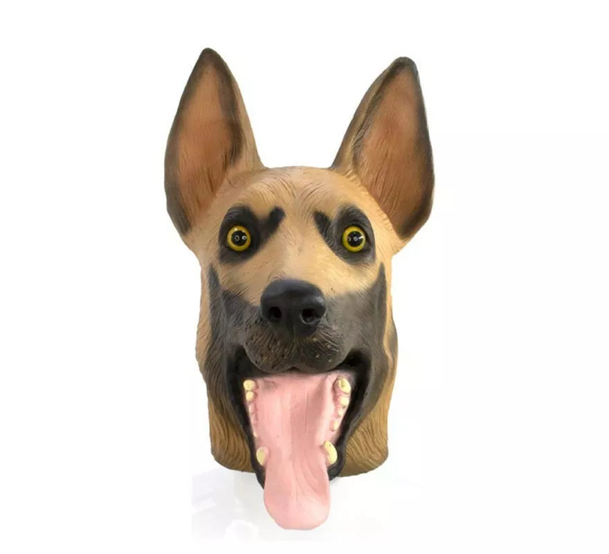 Translation missing: es.Máscara de Perro Pastor Alemán látex