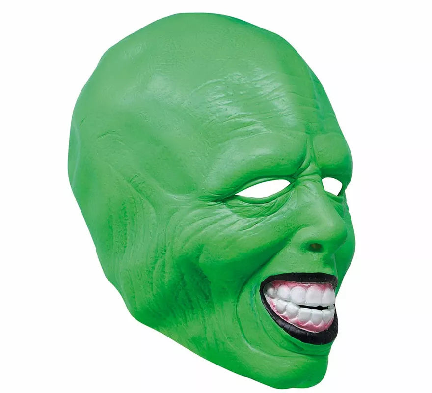 Translation missing: es.Máscara de Personaje Verde Alocado de Látex