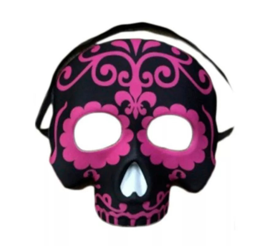 Translation missing: it.Máscara de Skull Fucsia elegante