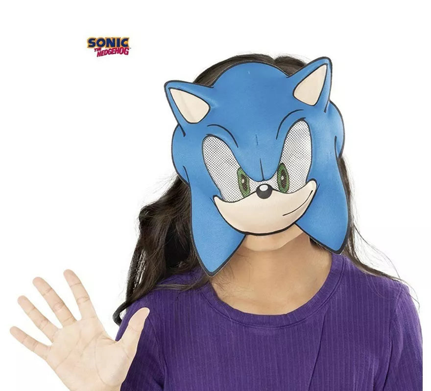 Translation missing: it.Máscara de Sonic azul infantil
