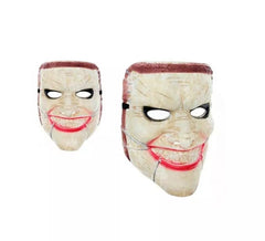 Maschera sorriso malvagio in metallo