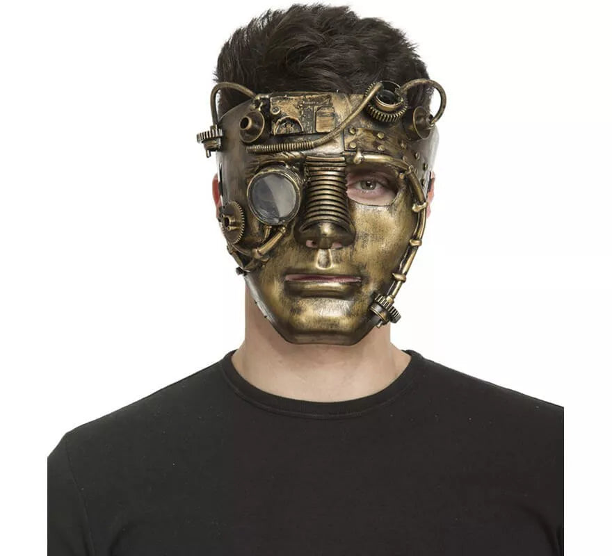 Translation missing: it.Mascara de Steampunk Cara Completa