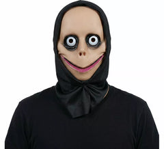 Maschera Fright o Momo con cappuccio