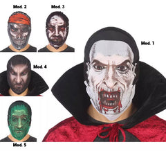 Maschera in tessuto Classic Monsters in vari modelli