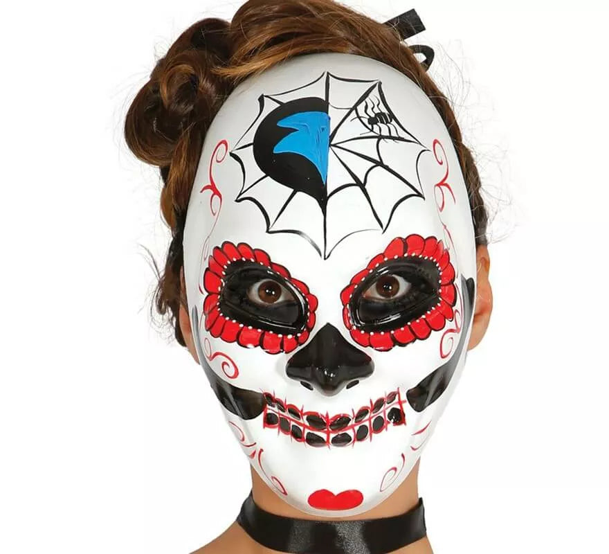 Translation missing: es.Máscara Día de los Muertos blanca