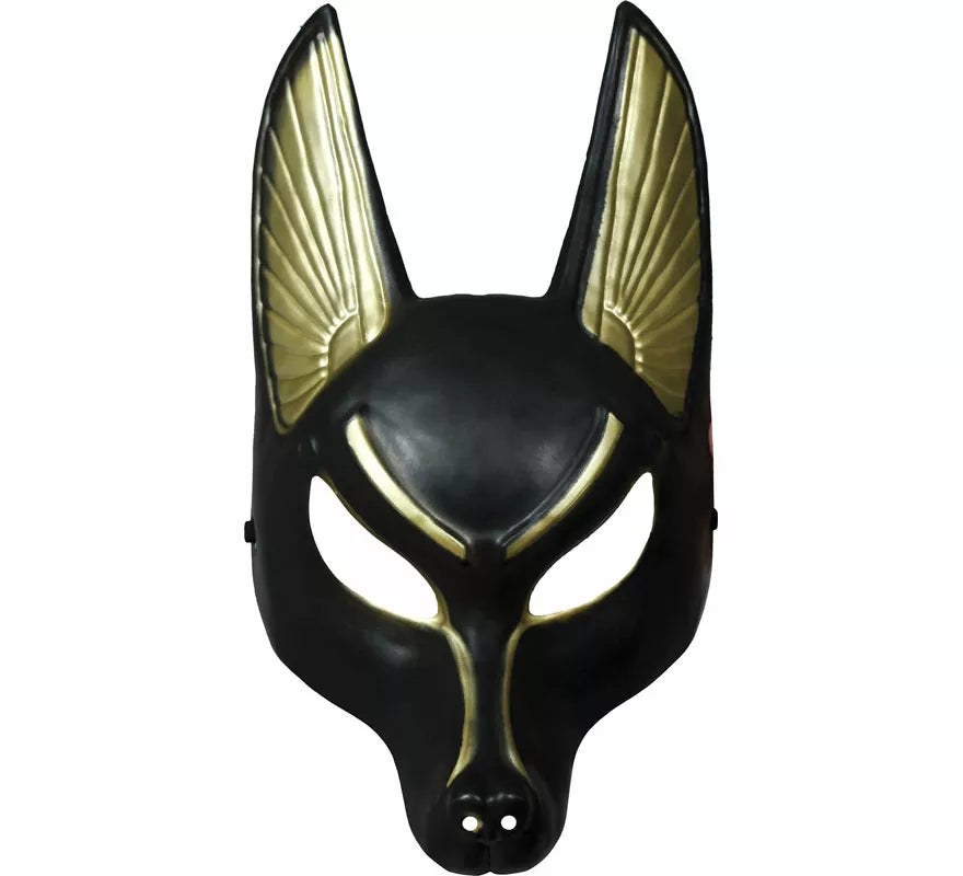 Translation missing: it.Máscara Egipcia de Anubis de PVC adulto