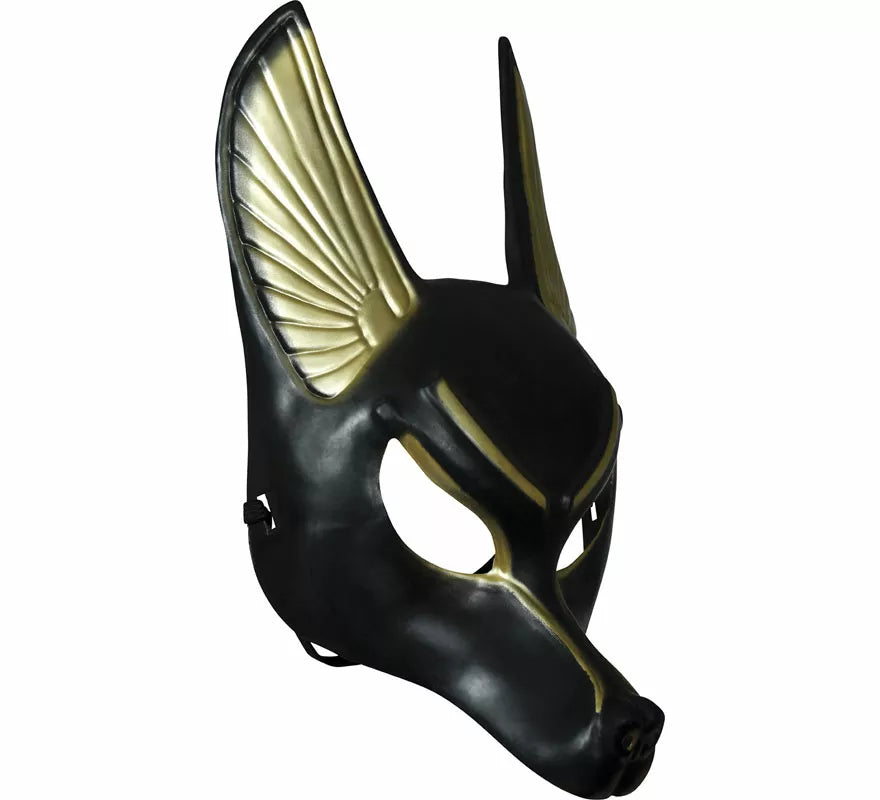 Máscara Egipcia de Anubis de PVC adulto