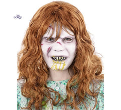 Maschera in lattice con capelli di Regan la Ragazza de L'Esorcista