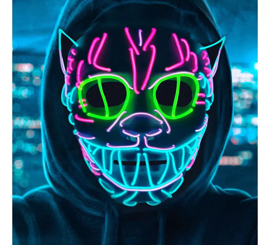 Translation missing: it.Máscara LED de Gato Neón