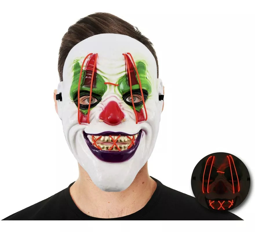 Translation missing: it.Máscara Payaso con Tubo de Luz