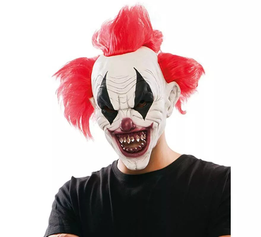 Translation missing: it.Máscara Payaso Diabólico con Mechones