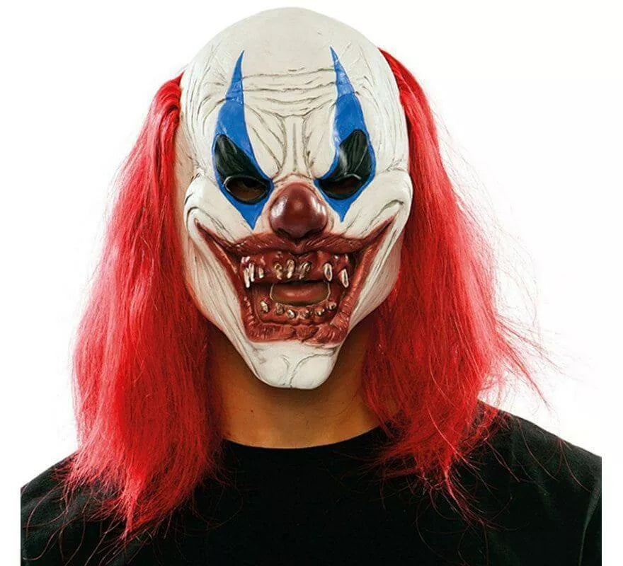 Translation missing: it.Máscara Payaso Diabólico con Melena