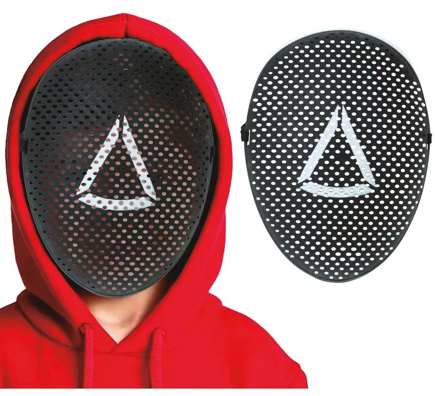 Máscara Triángulo Vigilante de Juego de PVC Infantil