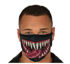 Maschera a 3 strati di tessuto Zanne Giants adulti
