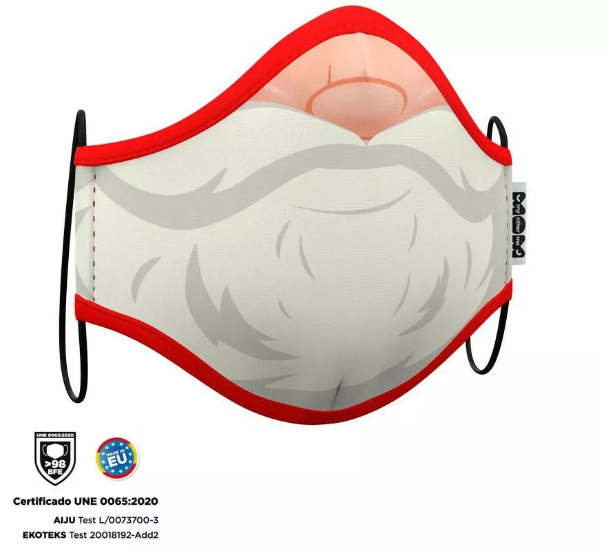 Translation missing: es.Mascarilla higiénica infantil Papá Noel Navidad