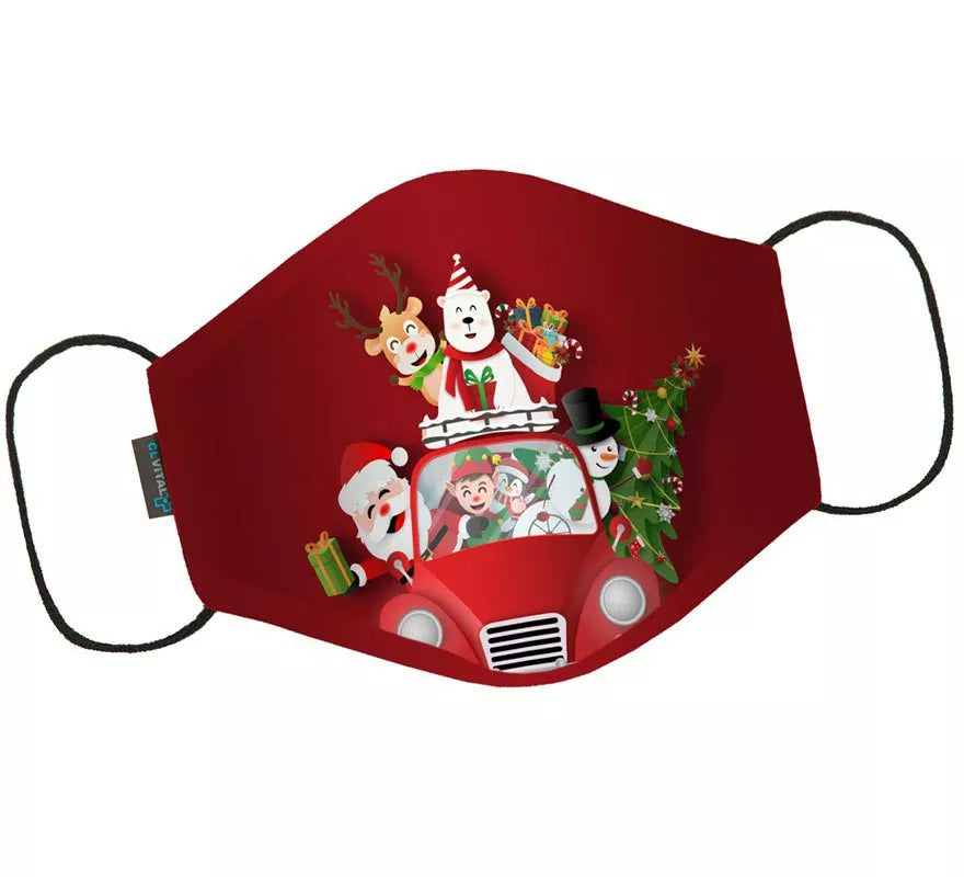 Translation missing: it.Mascarilla Higiénica Infantil Protectora Papá Noel