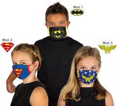 maschera igienica Dc Comics per bambini Justice League