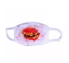 Maschera da zombie con denti cariati