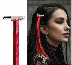 Mechón Cuchillo negro y rojo