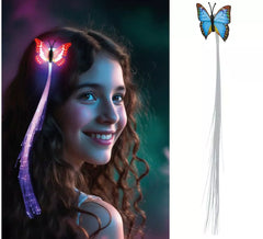 Lampadina LED da 33 cm con farfalla