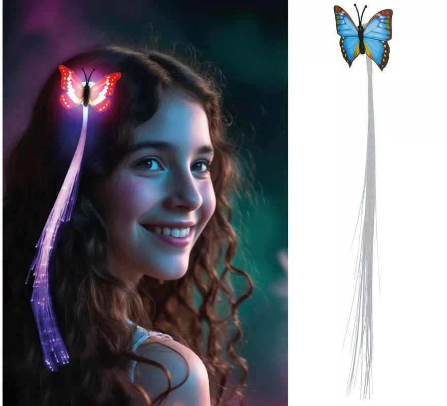 Translation missing: es.Mechón Led de 33 cm con Mariposa