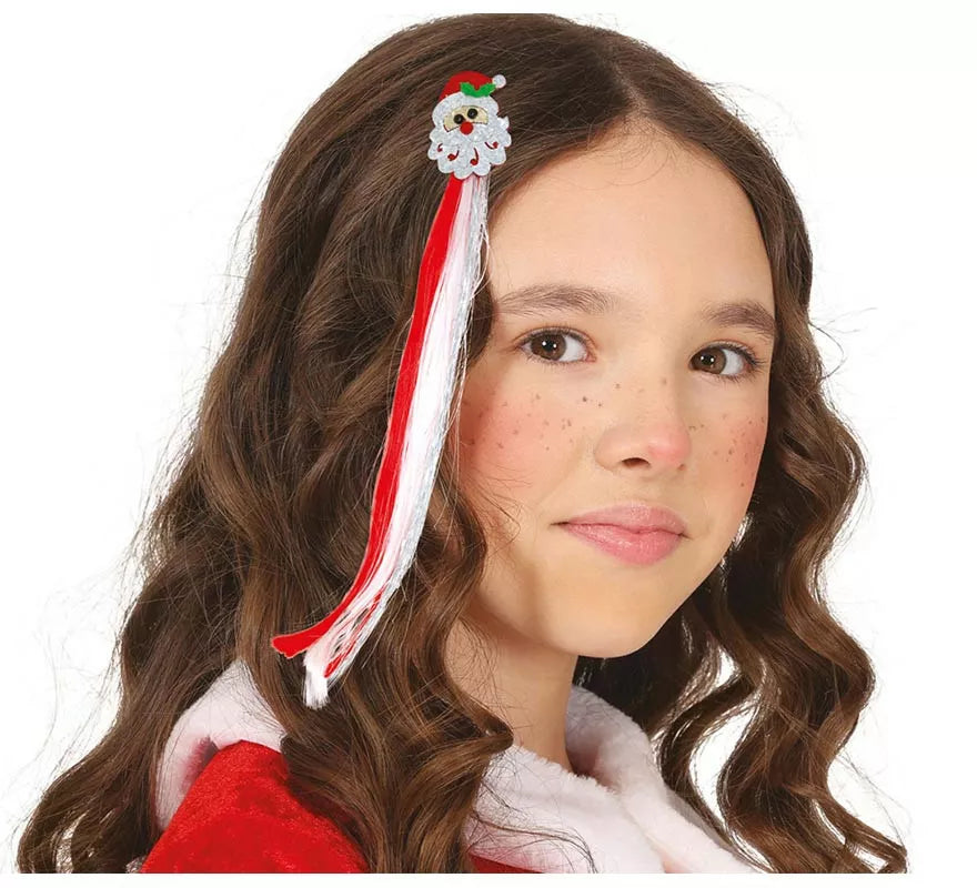 Translation missing: it.Mechón Papá Noel para cabello infantil de 30 cm