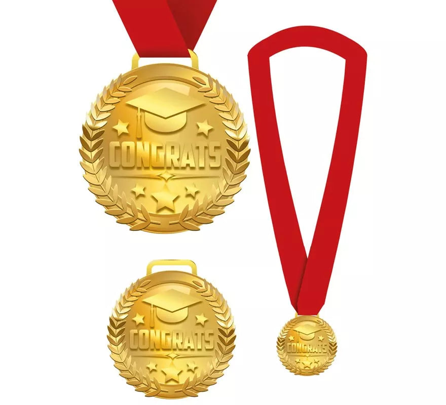 Translation missing: it.Medalla Congrats con Cinta roja